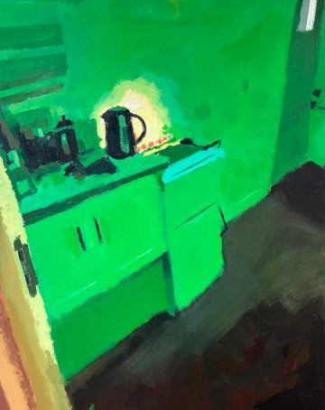 Kettle, painting by Paul Amey