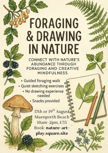 Foraging in Nature poster