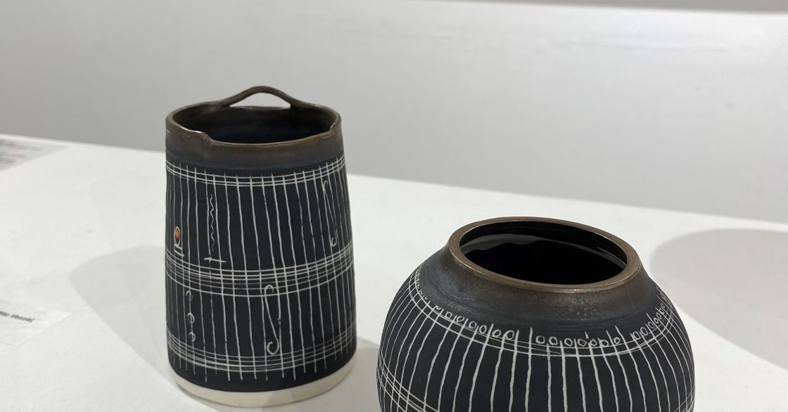 Porcelain Vessels by Sarah Cooling