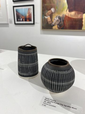 Porcelain Vessels by Sarah Cooling