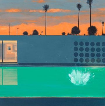 Painting by Alasdair Lindsay