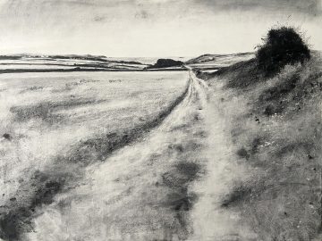 Andrew Barrowman charcoal drawing