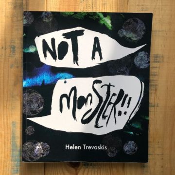Helen Trevaskis, book cover 'Not a Monster!!'