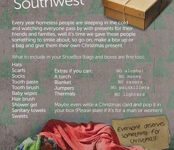 Shoebox Appeal Poster